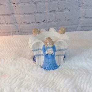 DOLGEN  Angels Spirtual‎  Vintage Pillar Candle Holder 6,Tall